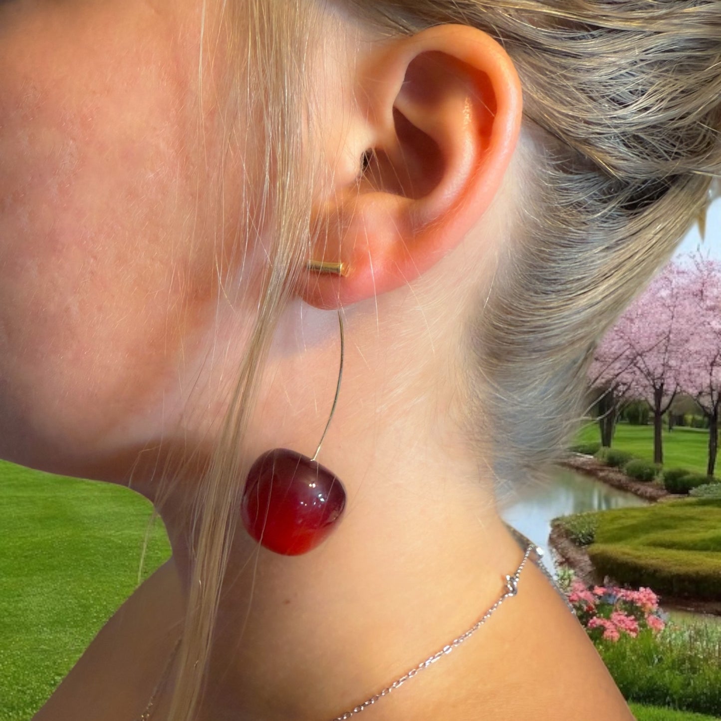 Cherry Dangle Earrings