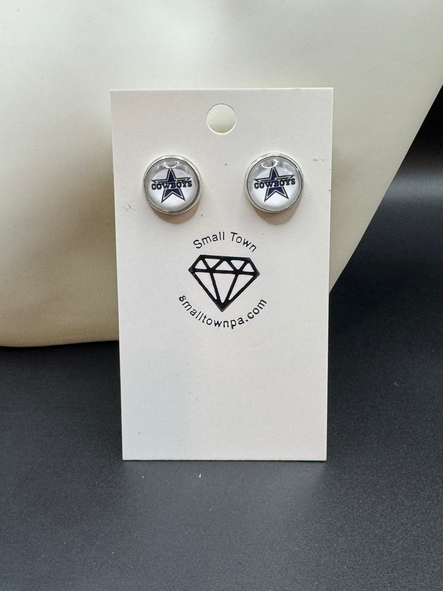 Dallas Cowboy Stud Earrings