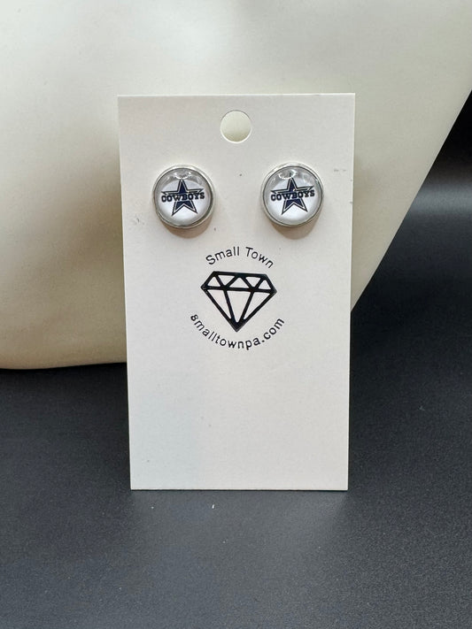 Dallas Cowboy Stud Earrings