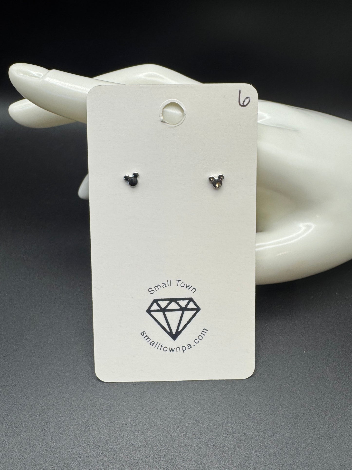 Danty Stainless Steel Mickey Mouse Studs