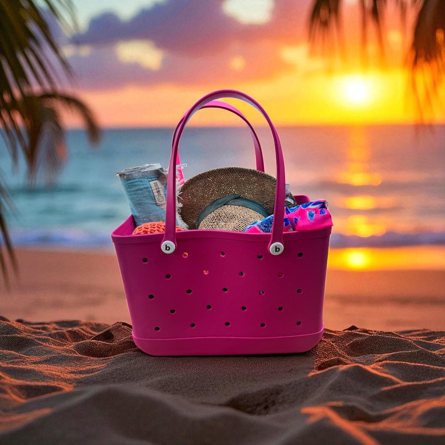 Pink Bogg Tote Bag