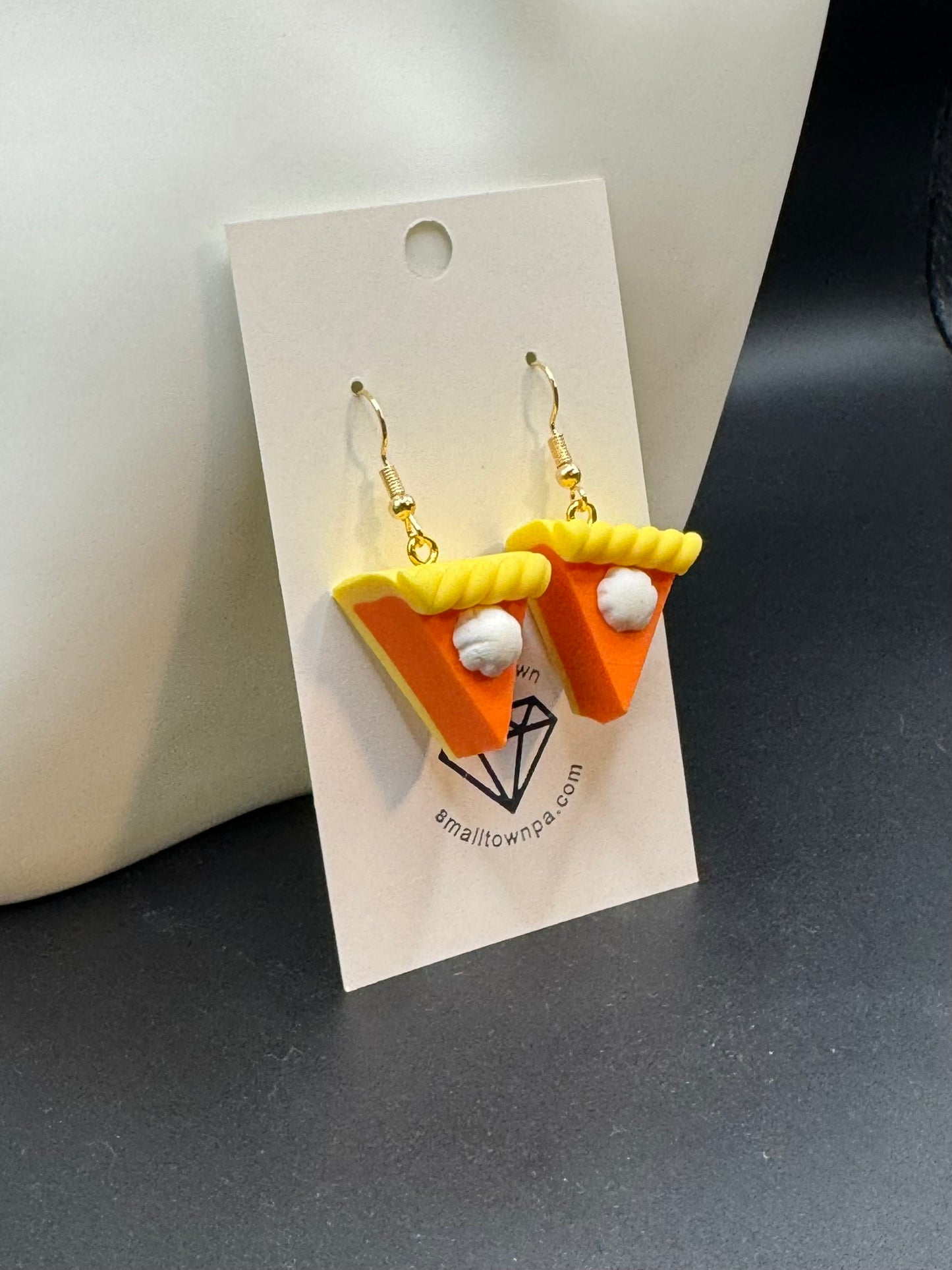 Pumpkin Pie Dangle Earrings