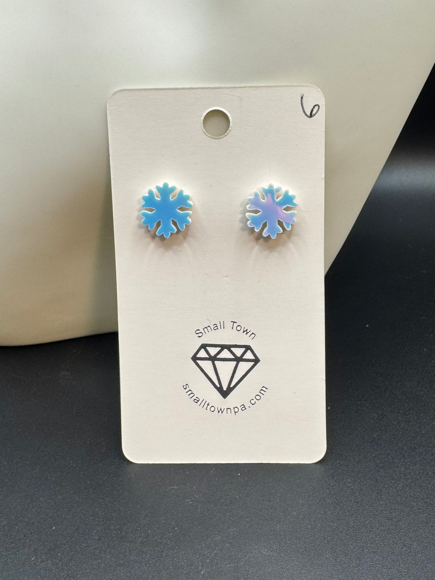 Snowflake Stud Earrings