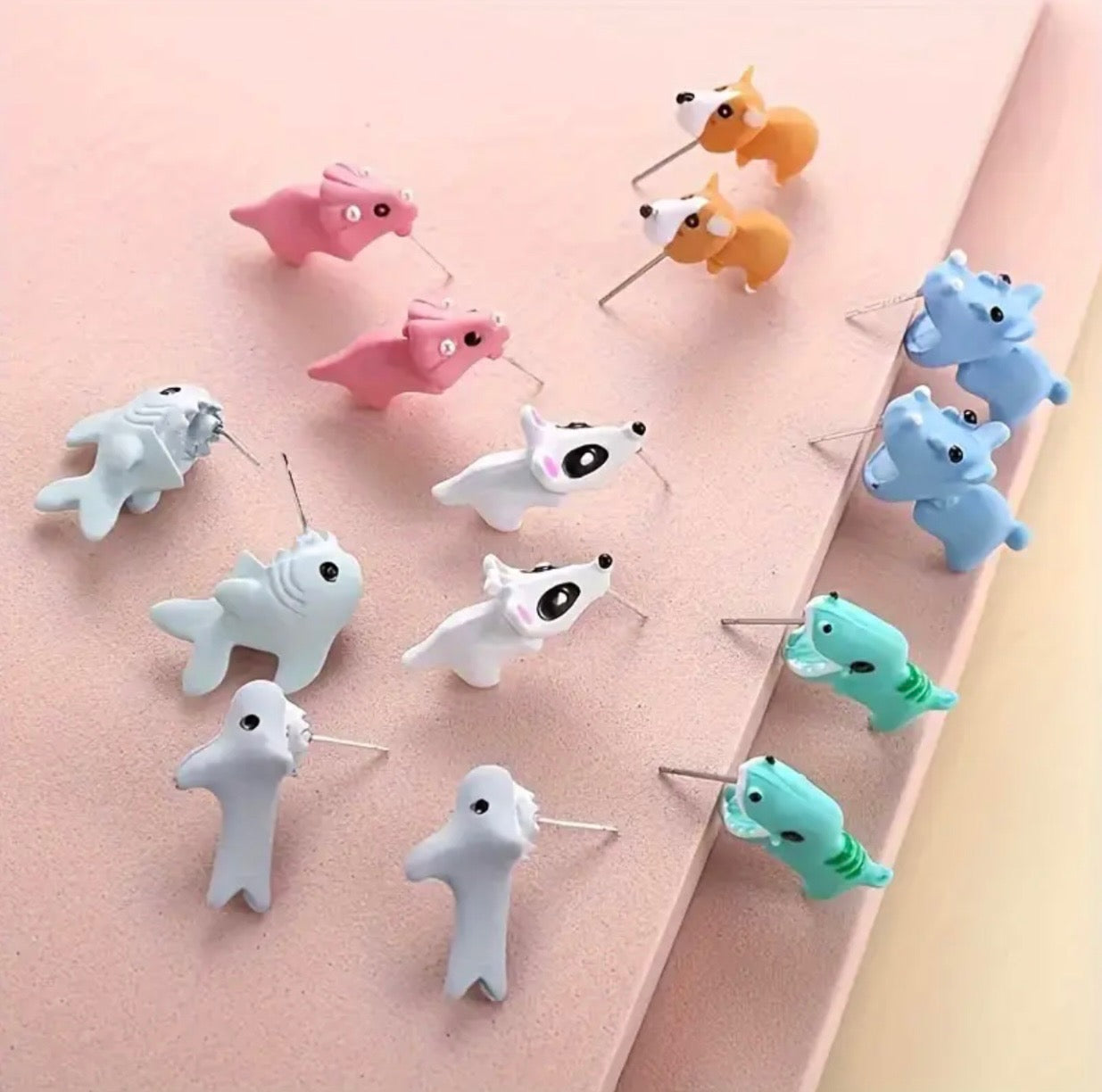 Animal Bite Stud Earrings