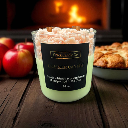 Apple Pie Crackle Candle (14oz)
