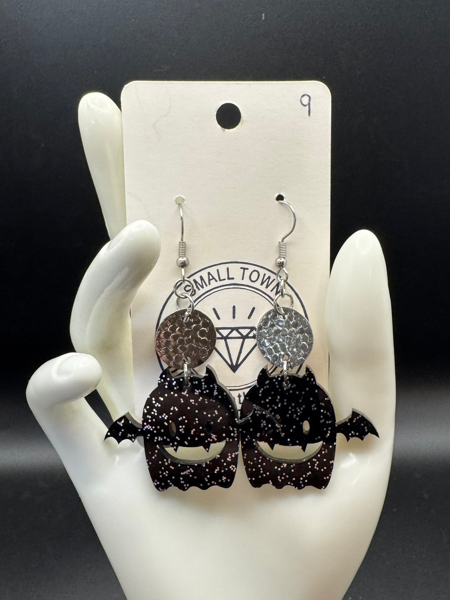 Bat Dangle Earrings