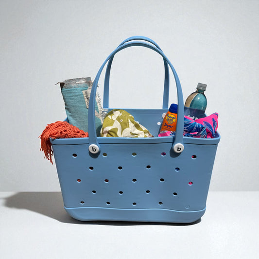 Blue Bogg Tote Bag