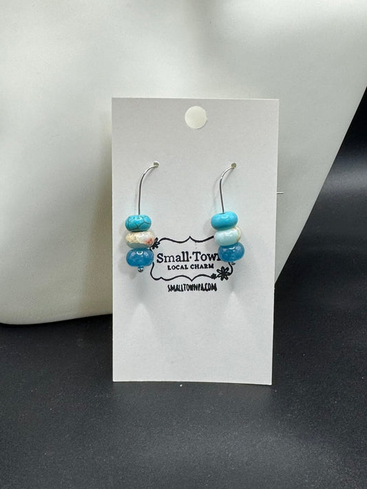 Bohemian Bead Dangle Earrings