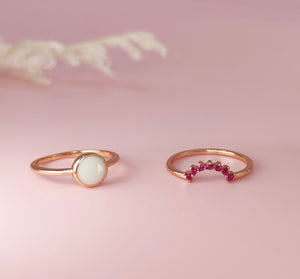 sunrise // ring set