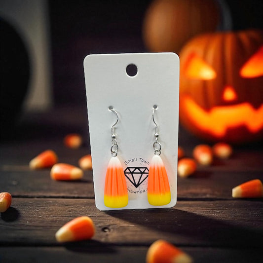 Candy Corn Earrings