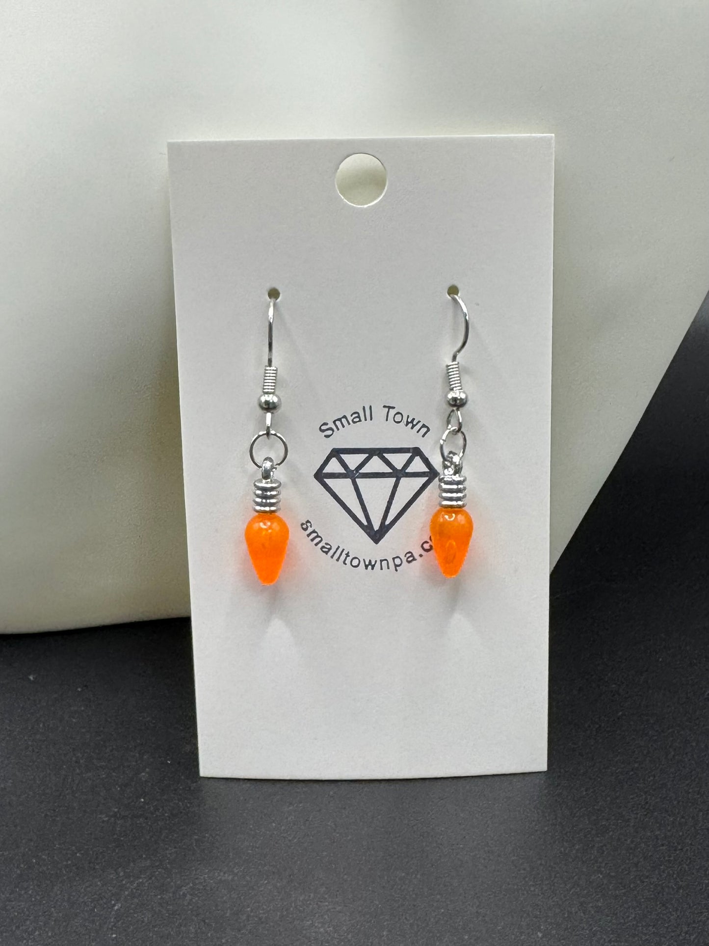 Christmas Light Dangle Earrings