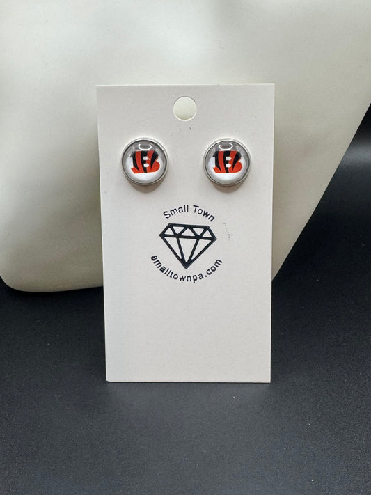 Cincinnati Bengals Stud Earrings
