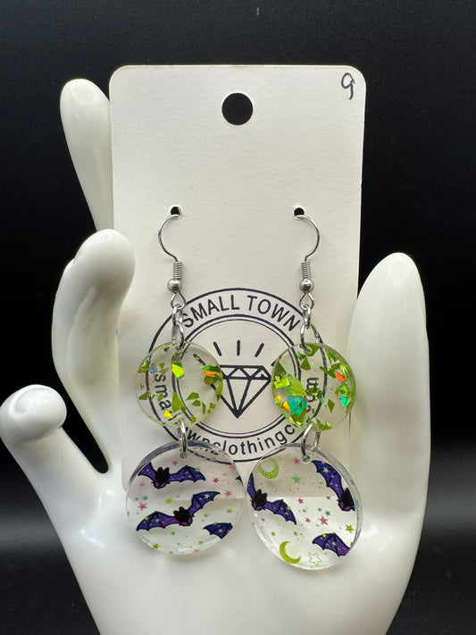 Confetti Bat Dangles