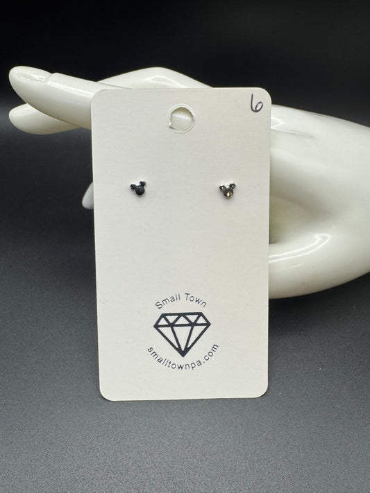 Danty Stainless Steel Mickey Mouse Studs