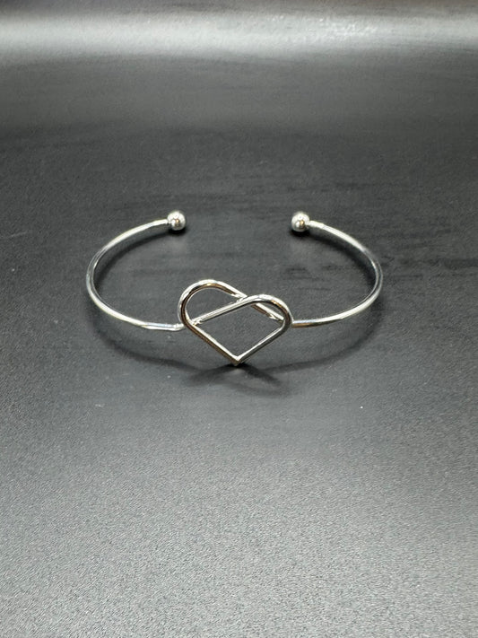 Heart Cuff Bracelet