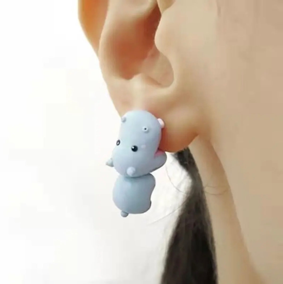 Animal Bite Stud Earrings