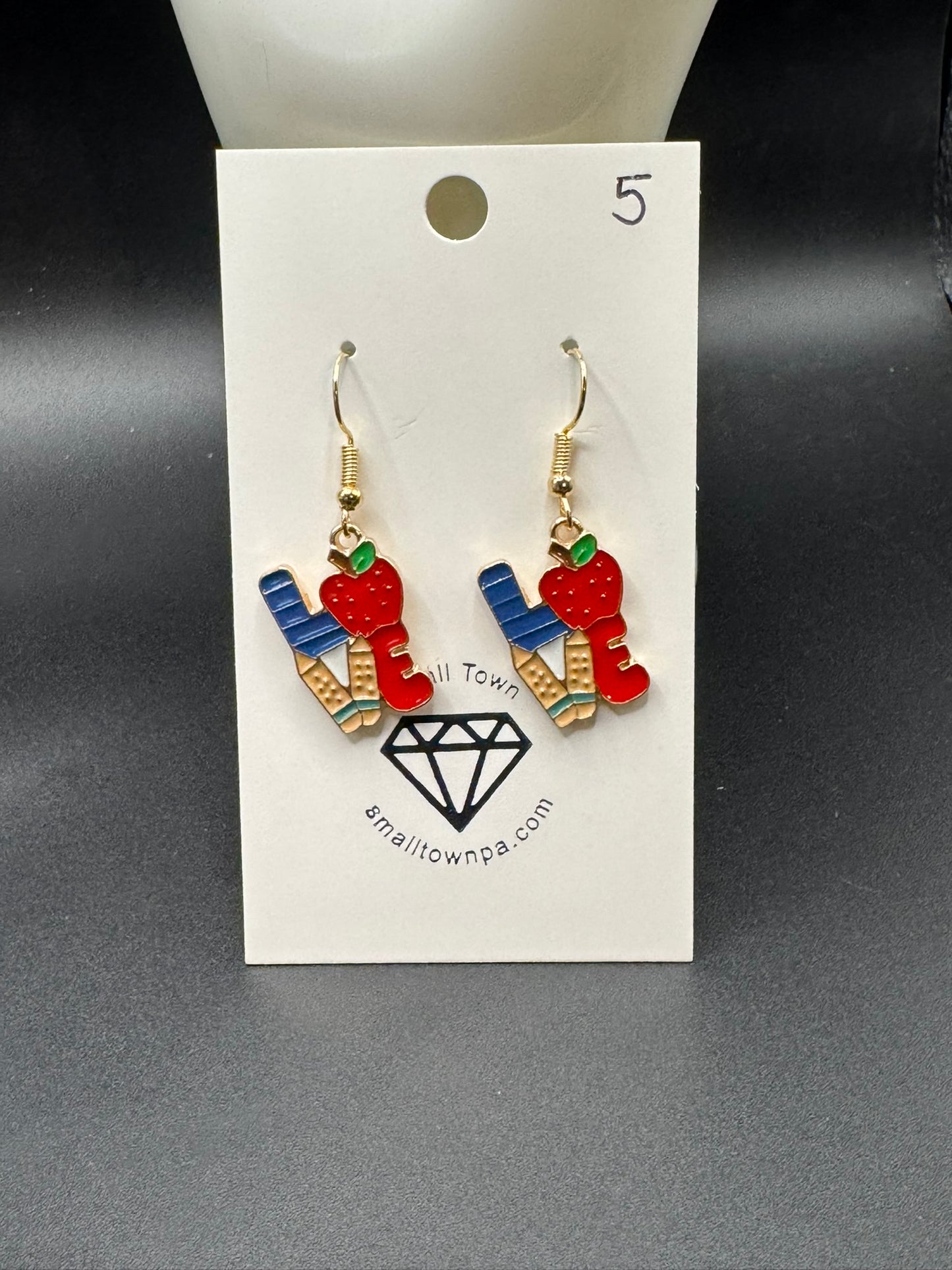 Love Dangle Earrings