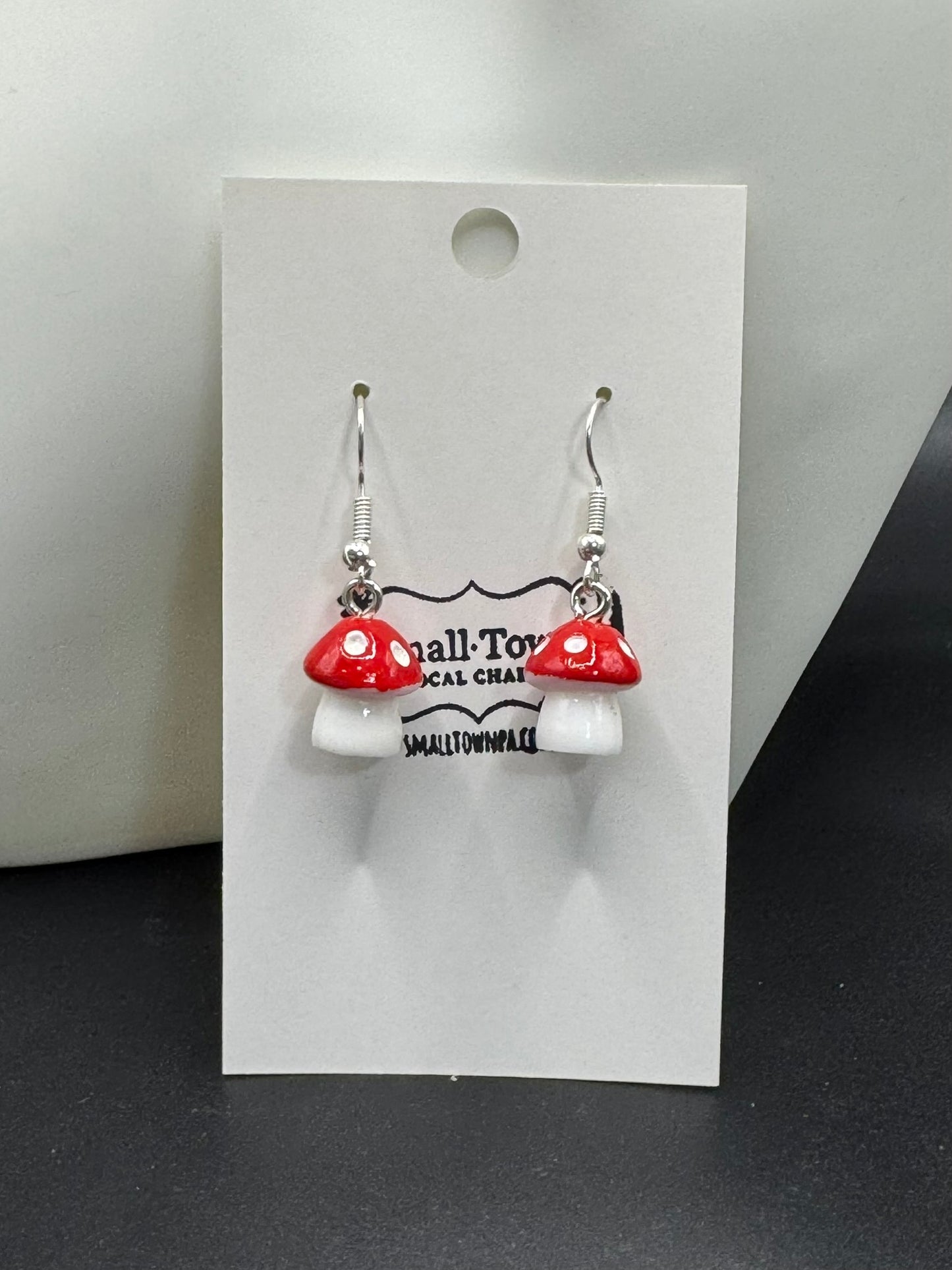Mushroom Dangle Earrings