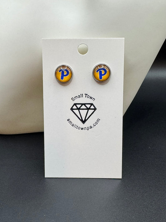 Pittsburgh Panther Stud Earrings