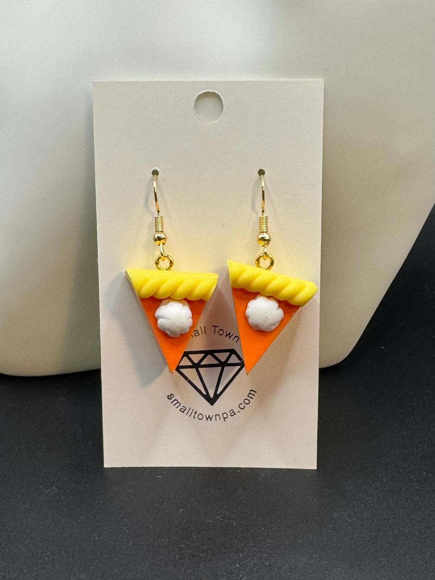 Pumpkin Pie Dangle Earrings