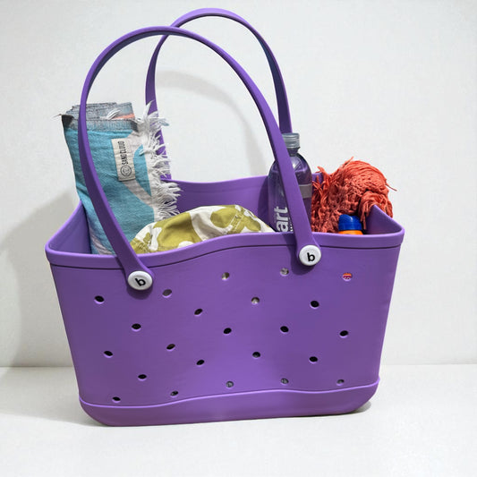 Purple Bogg Tote Bag