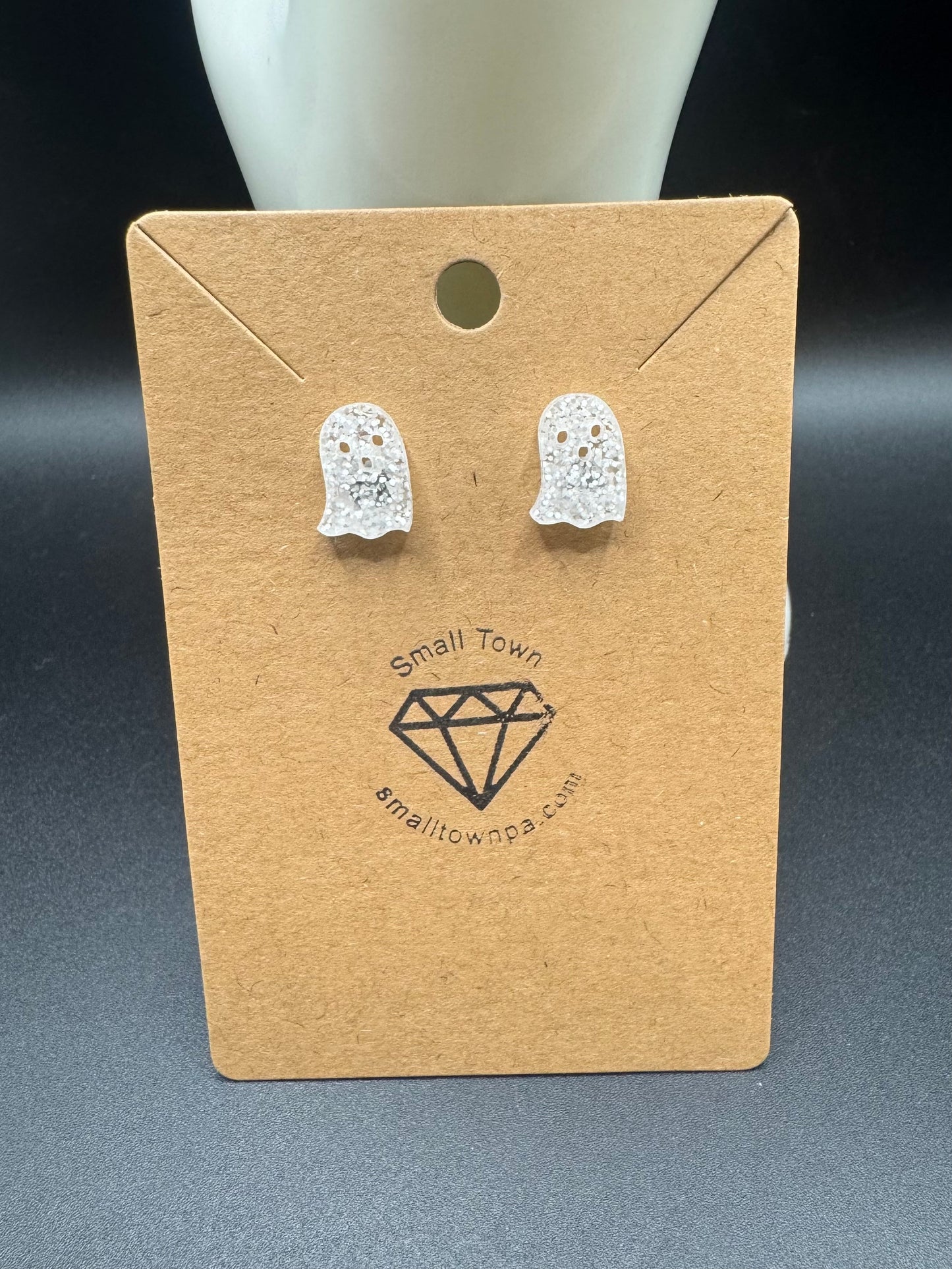 Small Ghost Studs