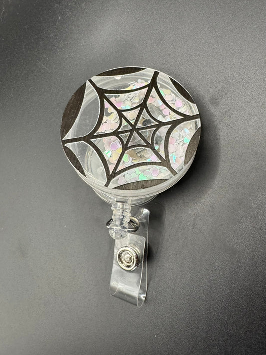 Spider Web Badge Reel
