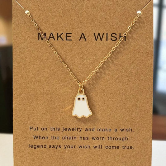 White Ghost Necklace
